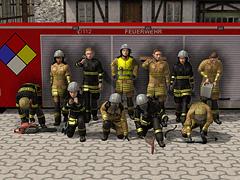 Feuerwehrleute - Sparset