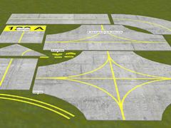 Airport - Taxiway Baukastensystem (V10NSO10018 )