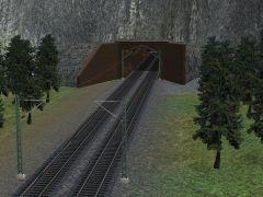 Steintunnel Rot