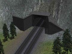 Steintunnel Grau