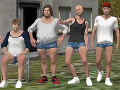 M&auml;nner im Sommer Set 1 (V10NWA10139 )