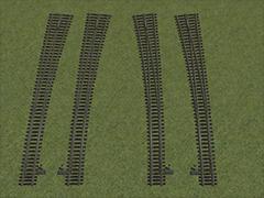 Normalspur BW und Bahnhofs DR-Weichensystem IBW 54-190/512-1:9H Mech.