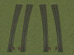 Normalspur DB-Weichensystem IBW 54-300/750-1:12H mechanisch