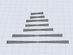 Normalspur Kreuzungen S54 Holz Set 2.