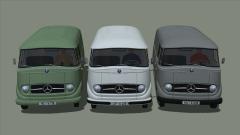 Mercedes L 319 - Transporter Set 2 - neue Farben