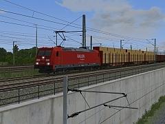 Güterzuglokomotive BR 185 - Erweiterungsset 1 verkehrsrot