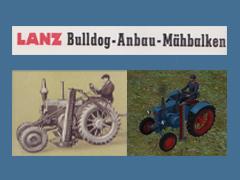 Mhbalken fr Lanz Bulldog