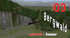 Bergwald Laub Sommer  SET 03