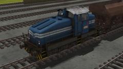 Werks-Diesellokomotive - Farbvariante BLAU