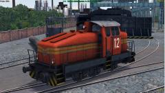 Werks-Diesellokomotive - Farbvariante ORANGE