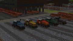Werks-Diesellokomotive | Sparset mit 5 Lokomotiven