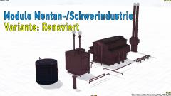 Module fr die Schwerindustrie | Variante nach Renovierung