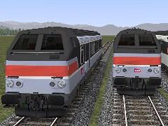 Voitures-pilotes Corail SNCF VU 75 et 86 version Corail Plus, poque 4 et 5, demi SET. Steuerwagen Corail SNCF VU 75 und 86 Corail Plus-Version, Epoche 4 und 5, halbes SET.