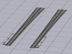 Normalspur DB Weichensystem ABW 54-760/1200-1:14B3 elek.