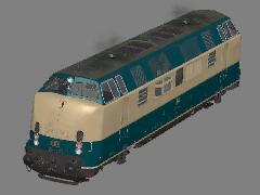 Diesellokomotive V200.1 DB Epoche IV (V221-147-2) schmutzig