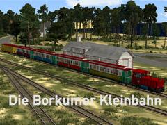 Die Borkumer Kleinbahn, Schmalspur