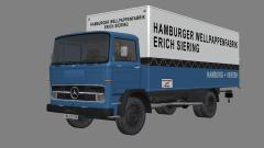 Mercedes LP 1013 + Anhnger / Hamburger Wellpappenfabrik