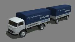 Mercedes LP 322 + Anh&auml;nger / Kulmbacher Reichelbr&auml;u (V14NJE10115 )