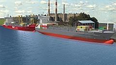 Container-Feederschiff-Annabella, WEC-Mondriaan (Sparset)