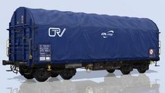 Schiebeplanenwagen | Shimmns-tu720 | OnRail / CFL cargo