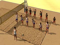 Beach Volleyball Set Männer (V14NWS30081 )