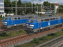  Baureihe 218 - verkehrsblau (RAL 5017) | PRESS (Set) | Epoche VI (V15NAG30069 )