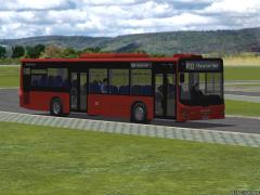 MAN Lions Citybus Zweitürer Rot 