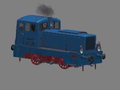 Diesellokomotive DR-V15 blau