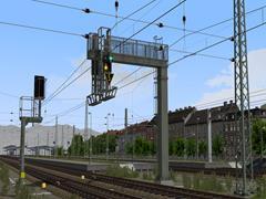 Kompaktsignale zum Anbau an Signalbrcken