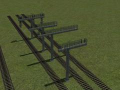 Modulsignalbrücken Erweiterung für 69er / Ks und Kompakt Brückensignale