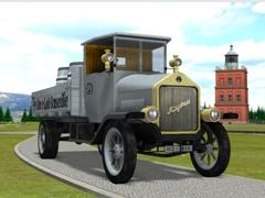 Museum Kleinstadt Margius Lastwagen Pritsche (V15NHM10009 )