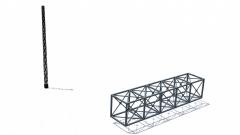 Nützliche Kleinigkeiten (3): Stahlkonstruktionselement, Gittermast (V15NJW30197 )