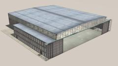 Bergungshalle (Flugzeughangar) der Deutschen Luft Hansa (V15NJW30219 )