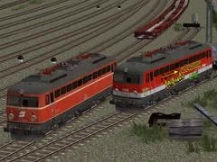 ÖBB 1142 Blutorange und Graffiti (V15NMT20045 ) ÖBB 1142 Blutorange und Graffiti (V15NMT20045 )