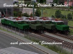 Elektrolokomotive, Normalspur Br E94 „Deutsches Krokodil“