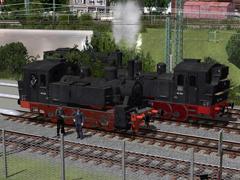 Dampflokomotive, Normalspur BR 98 (8-9) / Lokaltenderlokomotive, bayer. GtL 4/4