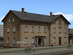 Bahnhof als Empfangs- und Einzelgebäude