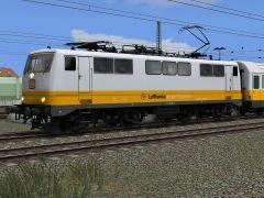 Personenzuglokomotive BR 111 - Lufthansa-Airport-Express (111 049)