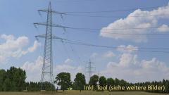 Hochspannungsmasten-System inkl. Freileitungs-Tool - Basisset 380kV