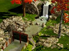 Animierte Wehre und Wasserfall (V15NWS30203 )