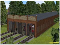 Triebwagenwerkstatt (TWW) - Triebwagenhalle (TWH) (V16NKS10056 ) Triebwagenwerkstatt (TWW) - Triebwagenhalle (TWH) (V16NKS10056 )