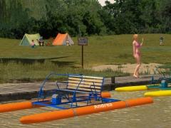 Camping- und Freizeitspa: Tretboote