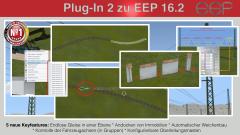 Plug-in 2 zu EEP 16.2 inkl. EKWs / DKWs und  Quertragwerke der DB (frisch und alt)