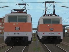 E-Loks BR 111 S-Bahn der DB Ep.IV Set1