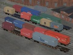 Containertragwagen Typ Sgnss Green Cargo/ERR