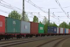 zweiteiliger Containertragwagen Typ Sggrss Railion NL