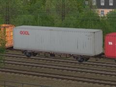 Containertragwagen Typ Lgs 580 der DBAG Set1