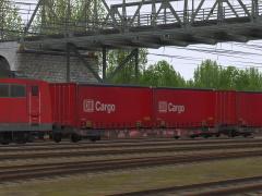 Containertragwagen Typ Sgkkms 698 DBAG Set2