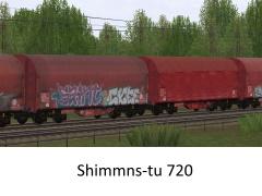 Planenwagen Typ Shimmns-tu 720 DBAG/Nacco Set1