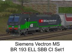 Vectron MS BR193 ELL SBB CI Set1 (V60NDB10524 )